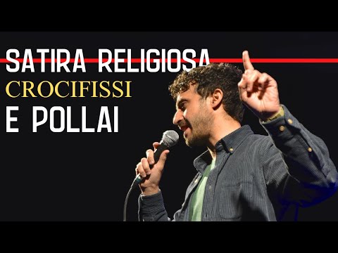 SATIRA RELIGIOSA, CROCIFISSI E POLLAI - EDOARDO FERRARIO