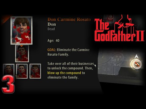 THE GODFATHER 2 Walkthrough Gameplay Part 3 - FAMILY ELIMINATED (No Commentary)