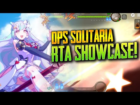 [Epic 7] Solitaria +15 Damage Build RTA Showcase! Can she cleave?