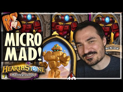 TRIPLE MICRO PYRAMAD START?! - Hearthstone Battlegrounds