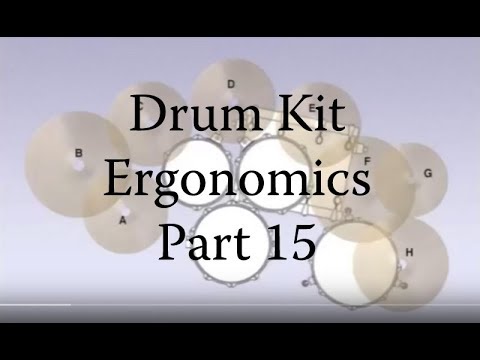 Drum Kit Ergonomics Explained Pt. 15 - Bill Bruford