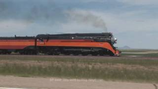 preview picture of video 'Steam Train SP 4449 western grain elevator Pacing'