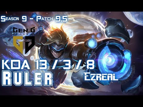 Gen Ruler EZREAL vs LUCIAN ADC - Patch 9.5 KR Ranked