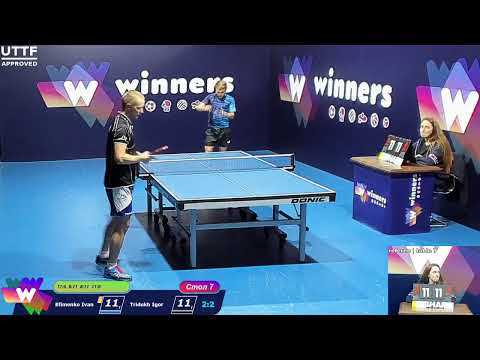 Efimenko Ivan - Tridukh Igor. WINners. CUP Table Tennis 7 09.01.2021 19:45
