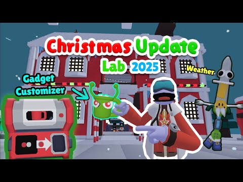 Yeeps Toymaker Christmas Update Lab 🌨️⚒️🎁 (Custom Gadgets & Weather!!)