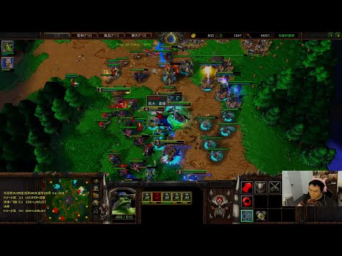 Fly100% stream | Danny Cup2v2 | Fly+Xiaokai vs Lawliet+Sok V1 played on 01-02-2021 Warcraft3