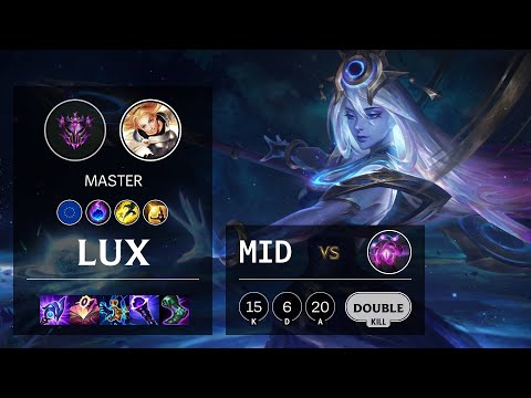 Lux Mid vs Vel'Koz - EUW Master Patch 11.24b