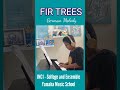 Fir Trees #jnc1 #solfege #ensemble #yamaha #german #melody #piano