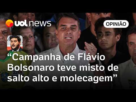 Campanha de Flávio Bolsonaro teve misto de salto alto e molecagem e repeliu eleitor | Mano Ferreira