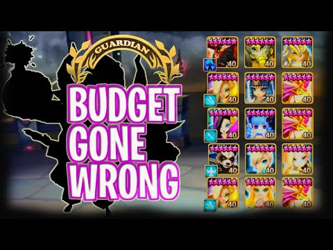BUDGET GUILD BATTLE GONE WRONG - isengdudegame Summoners War