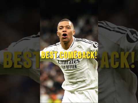 Mbappe's insane comeback!😱😱 Real madrid vs Celta Vigo.