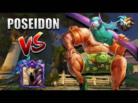 MY POSEIDON VERSUS A MASTERS BORDER HADES!? - Grandmasters Ranked Duel - SMITE