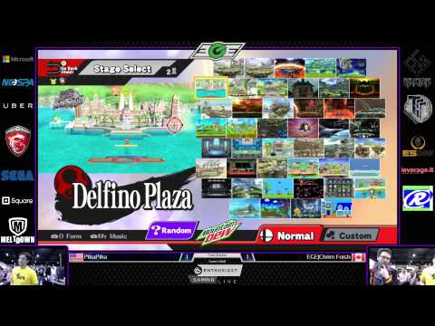 SM4SH @ Toryuken 4:  PikaPika vs EGE|Chrim Foish