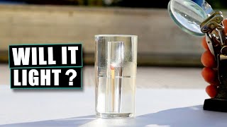 Can You Light A Match TRAPPED In Resin?