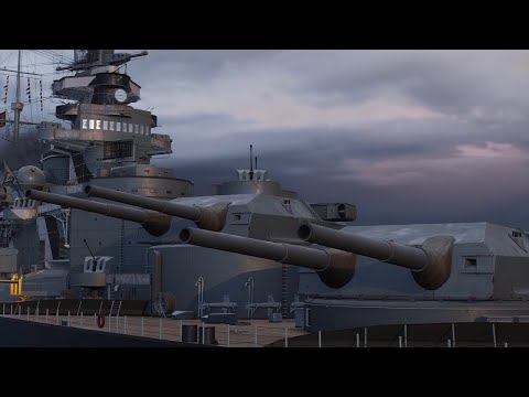 Preussen Full Secondary Build - Dirigible Derby - World of Warships