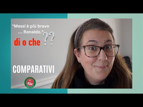 How to use comparatives in italian with examples | I comparativi | F50