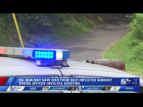 DA: Man may have died from self-inflicted gunshot wound during officer-involved shooting