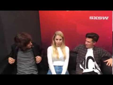 London Grammar at SXSW 2014 - London Grammar discuss food tips