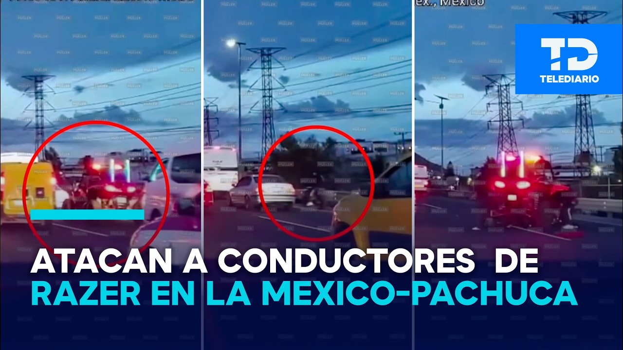 Revelan VIDEO de ataque a balazos en la México-Pachuca; una de las víctimas tiene antecedentes