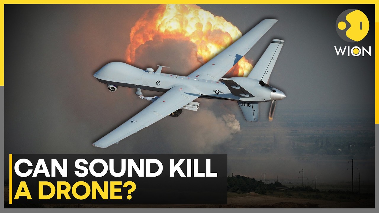Can Sound Frequencies Bring Down Enemy Drones? The Science Behind Sonic Warfare | WION