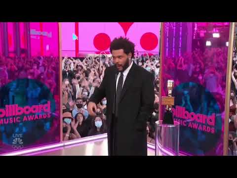 The Weeknd Wins Top Hot 100 Song Presented by ROCKSTAR - BBMAs 2021
