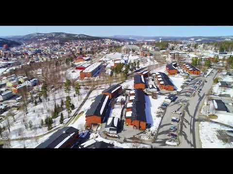 Sunny Winter Day in Norrland | Stunning Drone Footage of Örnsköldsvik, Sweden 4K ☀️❄️