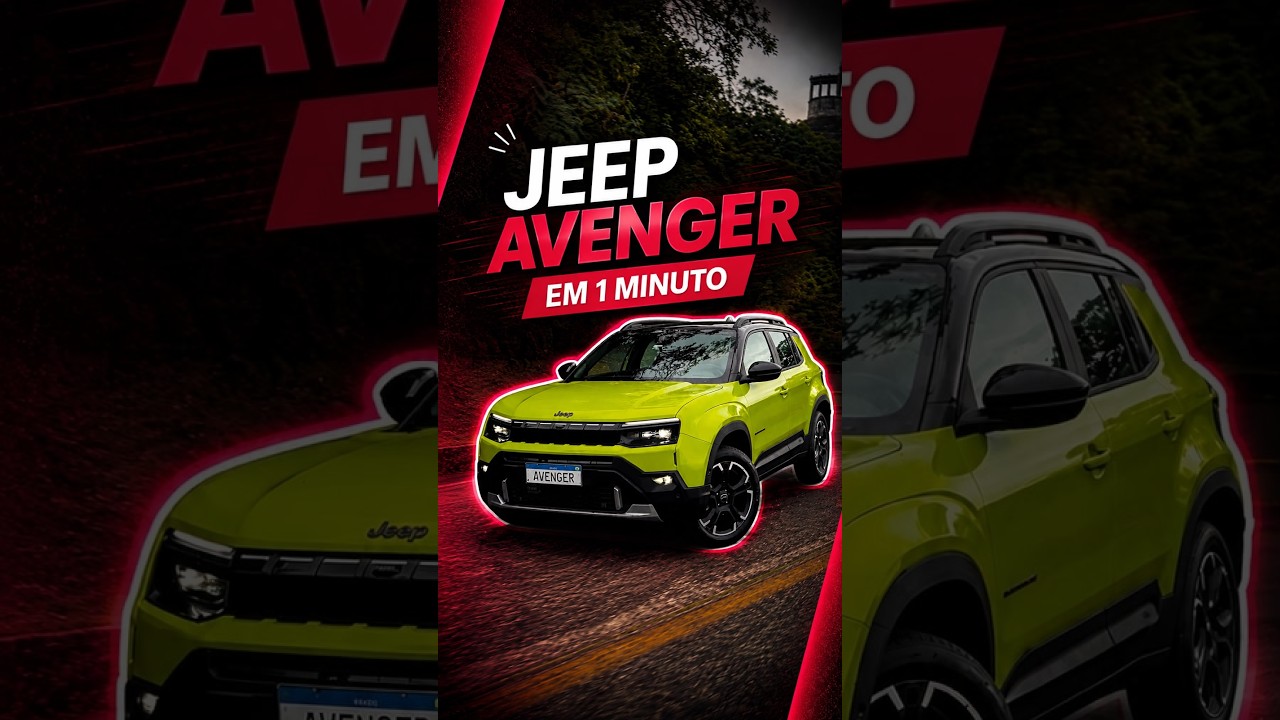Jeep Avenger em 1 minuto!