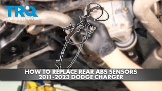How to Replace Rear ABS Sensors 2011-2023 Dodge Charger