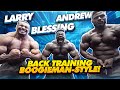 BOOGIEMAN BACK TRAINING! ft BLESSING, LARRY & ANDREW + SUPER HEAVY WEIGHTS LIFTED!