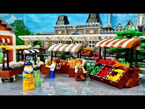 Marktplatz - Bau einer Lego Stadt Teil 262.