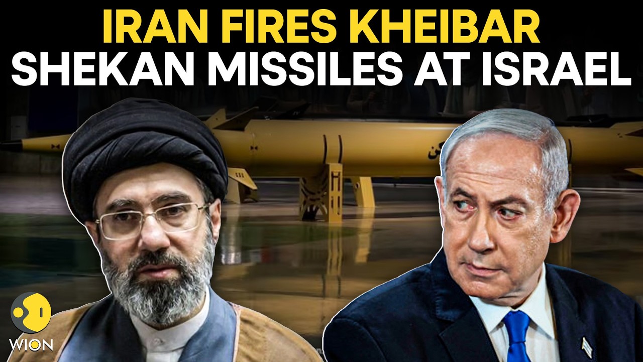 Iran Strikes Back LIVE: Iran launches Kheibar Shekan Ballistic Missiles Toward Israel | WION Live