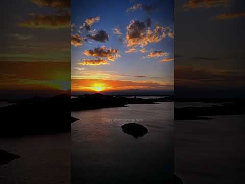 Pôr do sol açude Araras Varjota Ceará #drone ￼￼￼