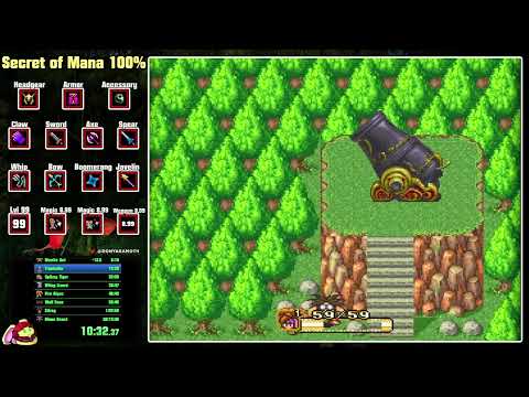 Secret of Mana 100% speedy run into 2023 [Part 1]