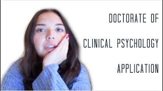 Clinical Psychology Doctorate Applications | courses I’m applying to + planning my application(vlog)