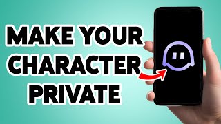 How To Make Your Character Private In PolyBuzz 2025 | Hide Chatbot In 