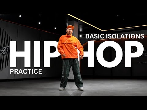 How I practice hip hop dance with Isolations from head to bottom Ep 3