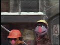 Classic Sesame Street Biff And Sully Finds The Man Hole Cover In The Snow HQ 1975