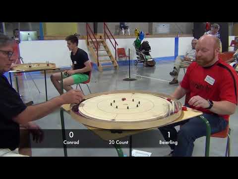 2018 World Crokinole Championship - Top 4 - J Beierling v Conrad
