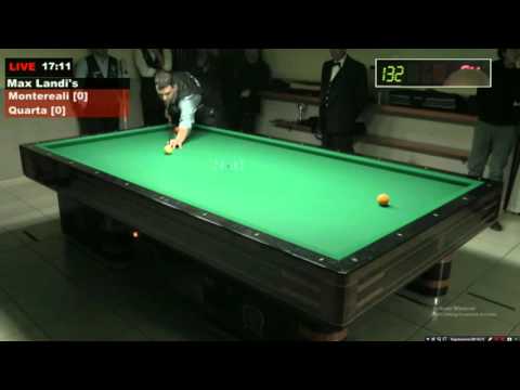 QUARTA vs MONTEREALI -  prima parte 2°TROFEO BILIARDO MAX LANDI'S 2016 @TREDICALCIO