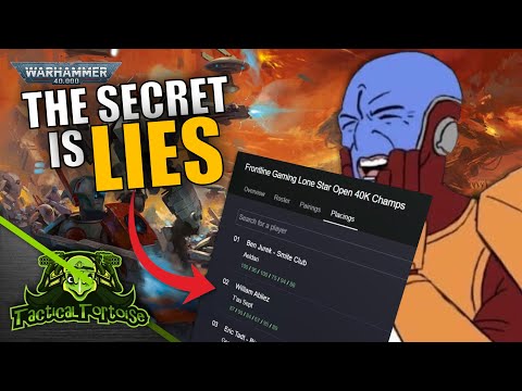 Massive Cheater Undefeated at 40k Supermajor | Warhammer 40k News