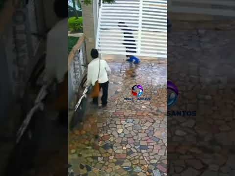 Dupla invade garagem de prédio na Avenida Francisco Glicério e furta bicicletas.