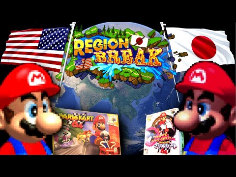 Japanese Mario Kart is VERY Different - Region Break