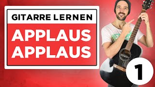 Applaus Applaus - Sportfreunde Stiller - Gitarre lernen - Teil 1
