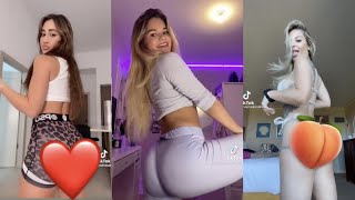 😈SEXY😍🔥Small Waist Pretty Face With a Big Bank Challenge♥️ Tiktok compilation