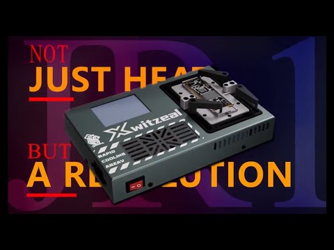 JR1 7-in-1 Intelligent Preheating Platform for iPhone Android CPU Repair 🔥 #phonerepair #TechTools