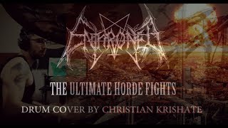 ENTHRONED - The Ultimate Horde Fights - DRUM COVER by Christian Krishate