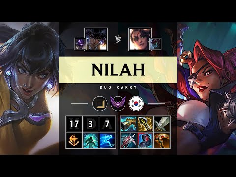 Nilah ADC vs Samira - KR Master Patch 25.07
