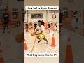 How tall is Jace Carson 🤔 That boy jump like he 6’7.