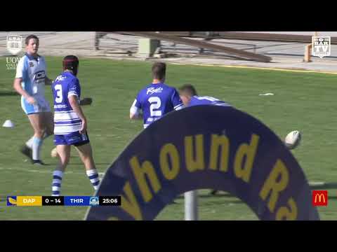 2019 IDRL Reserve Grade Round 4 Highlights - Dapto Canaries vs Thirroul Butchers