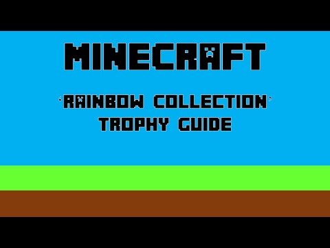 Minecraft 'Rainbow Collection' Trophy Guide